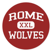 Rome - Wolves - Rome Middle School - Rome Georgia stickers by customteamsportswear Rome - Wolves - Rome Middle School - Rome Georgia stickers