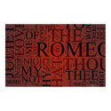 Romeo and Juliet (Red) Poster posters