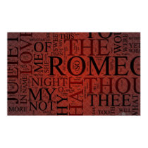 Romeo and Juliet (Red) Poster