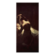 Romeo At Juliet'S Deathbed,  By Füssli Johann Hein Rack Card Design