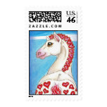 Romeo Heart Spotted Valentine's Horse stamps