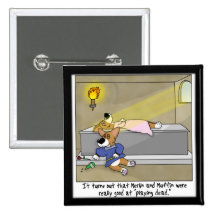 Romeo & Juliet Corgi Button