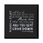 Romeo & Juliet Love Quote magnets