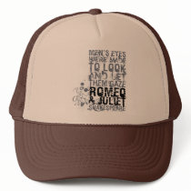 Romeo & Juliet Men Quote Hat