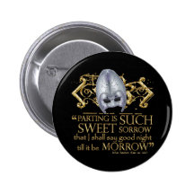 Romeo & Juliet Quote (Gold Version) Buttons