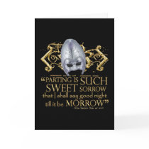 Romeo & Juliet Quote (Gold Version) Cards