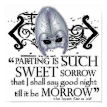 Romeo & Juliet Quote posters