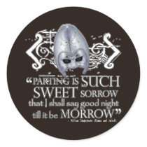 Romeo & Juliet Quote stickers