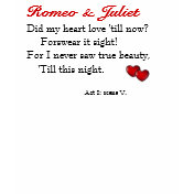 Romeo & Juliet T-shirt