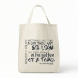 Romeo & Juliet Tomb Quote Canvas Bags