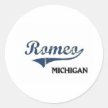 Romeo Michigan City Classic Sticker