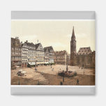 Romerberg and Nicholas Church, Frankfort on Main ( Fridge Magnets