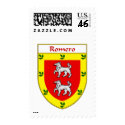 Romero Coat of Arms/Family Crest postage