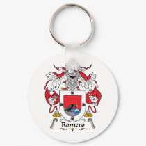 Romero Family Crest keychains