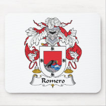 Romero Family Crest mousepads by coatsofarms Romero Family Crest mousepads