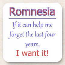 Romnesia - Help Me Forget Drink Coaster