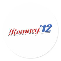 Romney '12 stickers