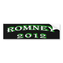 Romney 2012 bumper stickers