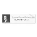 Romney 2012 bumper stickers by uniquenclassy Romney 2012 bumper stickers