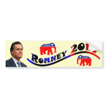 Romney 2012 bumper sticker