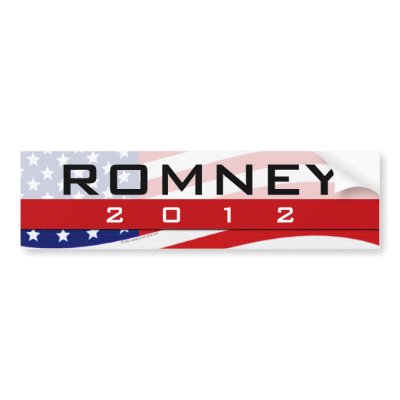 Romney 2012 Bumper Sticker