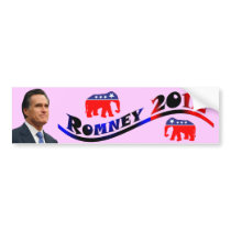 Romney 2012 bumper sticker