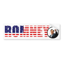 Romney 2012 Bumper Sticker RomCircle