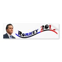 Romney 2012 bumper stickers