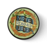 Romney 2012 pinback button