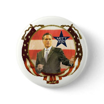 Romney 2012 pinback button