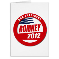 Romney 2012 button cards