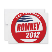 Romney 2012 button invitations by RomneyShirts Romney 2012 button invitations
