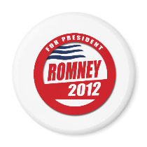 Romney 2012 button magnets