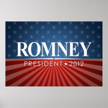 ROMNEY 2012 campaign Print