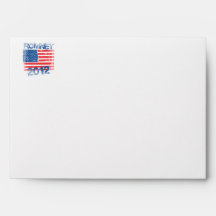 ROMNEY 2012 FLAG ENVELOPES