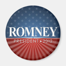 Romney 2012 fridge magnets