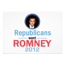 Romney 2012 Invitation