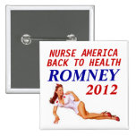 ROMNEY 2012 NURSE BUTTONS