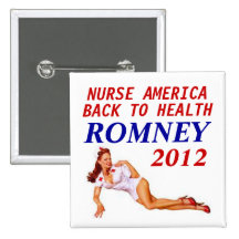 ROMNEY 2012 NURSE BUTTONS