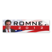 Romney 2012 Photo Bumper Sticker