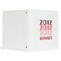 ROMNEY 2012 VINTAGE VINYL BINDERS