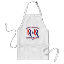 Romney and Ryan Aprons