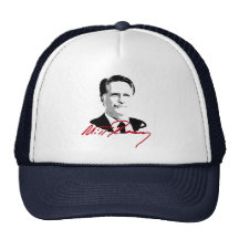 ROMNEY AUTOGRAPH RED.png Trucker Hats