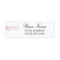 Romney - Believe in Mormonism labels