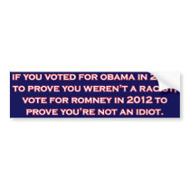 Romney Bumper Sticker