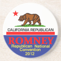 Romney CALIFORNIA Beverage Coaster