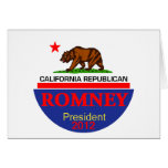 Romney CALIFORNIA Cards