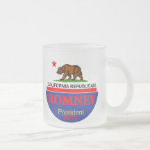 Romney CALIFORNIA Coffee Mugs