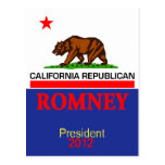 Romney CALIFORNIA Post Card
