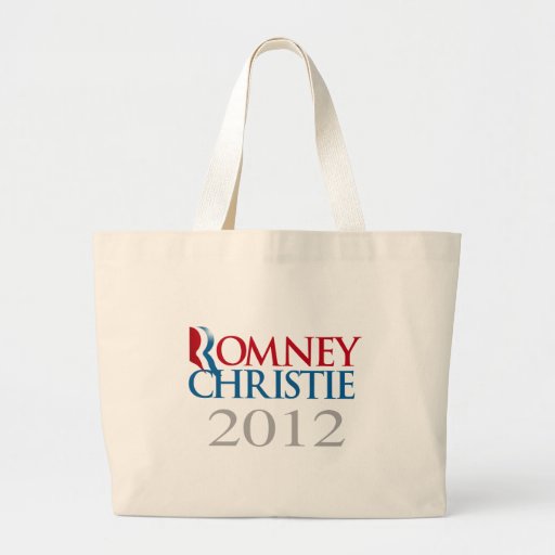 ROMNEY CHRISTIE 2012.png Canvas Bags